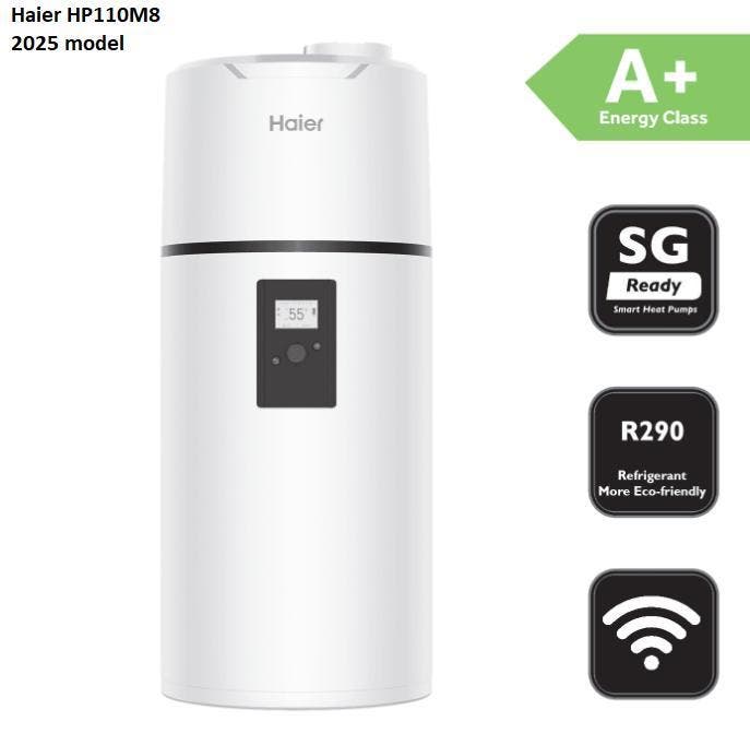 Warmtepompboiler// A+ //R290 // installatie //  € 999,-//, Doe-het-zelf en Verbouw, Geisers en Boilers, 100 liter of meer, Terugslagbeveiliging (TTB)