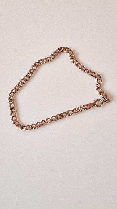 Zonder minimumprijs - Armband - 9 kt. Geel goud, Sieraden, Tassen en Uiterlijk, Armbanden