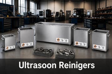 Ultrasoon reinigen van onderdelen