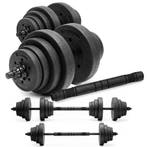 Dumbellset - 20 KG - Halter Verlengstuk - Verstelbaar, Ophalen of Verzenden, Nieuw
