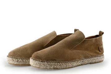 Shabbies Amsterdam Espadrilles in maat 38 Bruin, Verzenden, Zo goed als nieuw, Bruin, Shabbies Amsterdam