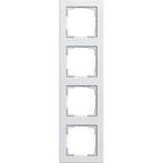 GIRA E2 Afdekraam 4 voudig Zuiver wit 021429, Ophalen of Verzenden, Nieuw