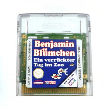 Benjamin Blumchen: Ein verruckter Tag Im Zoo [Gameboy Color], Ophalen of Verzenden, Zo goed als nieuw