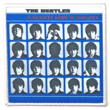 The Beatles - A Hard Days Night - patch officiële merchandis, Ophalen of Verzenden, Nieuw, Kleding