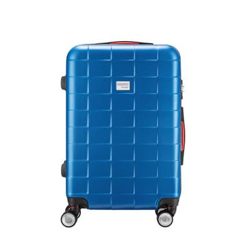 Reiskoffers Exopack 3-delig Blauw ABS (Koffers - Tassen), Verzenden, Nieuw