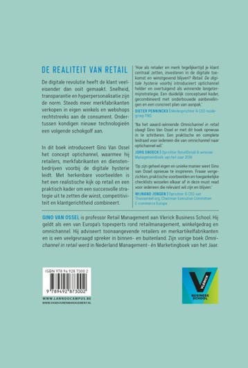 Retail. De digitale hysterie voorbij 9789492873002, Verzenden, Zo goed als nieuw, Gino Van Ossel