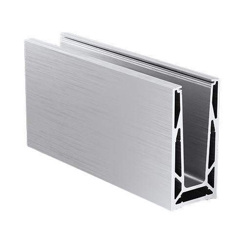 Glazen balustrade vloermontage 1.0kN-2500 mm-Aluminium, Doe-het-zelf en Verbouw, Glas en Ramen, Ophalen of Verzenden