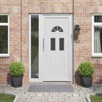 vidaXL Plantenbak 2 pcs Zwart 30 x 30 x 30 cm Staal, Verzenden, Minder dan 60 cm, Nieuw, Metaal