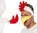 Haan set haarband en staart, Verzenden, Nieuw, Feestartikel