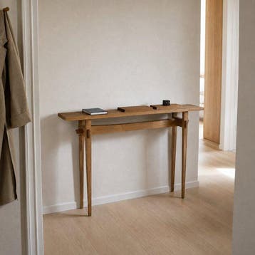 NordHandverk - NordHandverk Studio - Wandtafel - Vol Eiken
