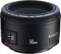 Canon EF 50 mm F1.8 II 52 mm filter (geschikt voor Canon EF), Verzenden, Zo goed als nieuw