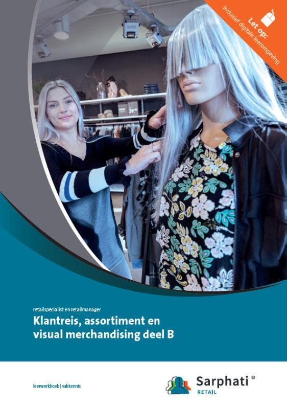 B / Klantreis, assortiment en visual merchandising /, Boeken, Schoolboeken, Zo goed als nieuw, Verzenden