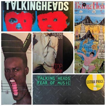 Talking Heads, Grace Jones - 4 x albums + 1 x 12 maxi, Nieuw in verpakking