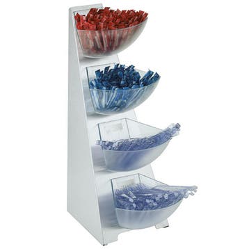 GGM Gastro | Etagere / buffetstandaard - MULTI RACK - RVS |, Verzenden