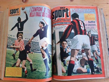 1957 - Sport Illustrato 1957 – Volledige verzameling, Antiek en Kunst, Antiek | Boeken en Bijbels