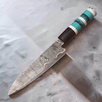 RELIC & EDGE - Keukenmes - Chefs knife - S18 - Staal, Hars