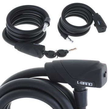 L-BRNO Fiets veiligheidsslot 150 cm - Fiets Touwslot -, Ophalen of Verzenden, Nieuw