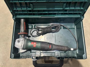 Metabo WEV 1500-125 RT haakse slijper nr. 135 4007430297402, Ophalen of Verzenden, Gebruikt