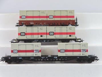 Märklin H0 - 47048/48697/00756-15 - Modeltrein goederenwagon, Nieuw