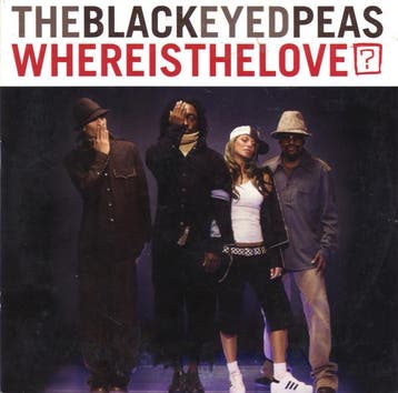 cd single card - The Black Eyed Peas - Where Is The Love?, Verzenden, Zo goed als nieuw, Hiphop en Rap