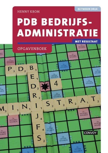 PDB bedrijfsadministratie met resultaat 9789463170338, Boeken, Verzenden, Zo goed als nieuw
