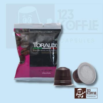 Toraldo Classica capsules Nespresso® 100 st., Verzenden, Nieuw