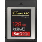 Sandisk CFexpress Extreme Pro 128GB 1700 / 1200MB/s type B, Audio, Tv en Foto, Fotografie | Geheugenkaarten, Ophalen of Verzenden