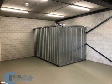 4 x 2 meter opslagcontainer, demontabel, materiaal opslag!