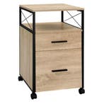 Rolcontainer met Wielen – Houten Archiefkast met Laden, Verzenden, Nieuw in verpakking
