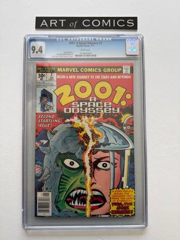 2001: A Space Odyssey #2 - CGC 9.4 - 1 Graded comic - Eerste, Nieuw