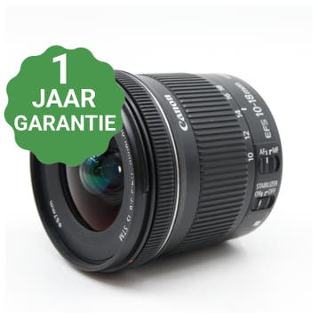 10% korting | Canon EF-S 10-18mm f/4.5-5.6 IS STM, Audio, Tv en Foto, Verzenden, Gebruikt