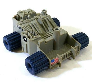 Vintage G.I. Joe Radar Rat van Hasbro, 1989 (onvolledig), Verzenden, Gebruikt
