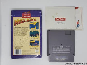 Nintendo Nes - Mega Man 5 - USA, Spelcomputers en Games, Games | Nintendo NES, Verzenden, Gebruikt