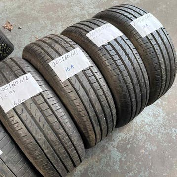 4 x Pirelli Cinturato P7 205-60-16 Zomerbanden 6,5mm, Gebruikt, 16 inch, Band(en), Personenwagen