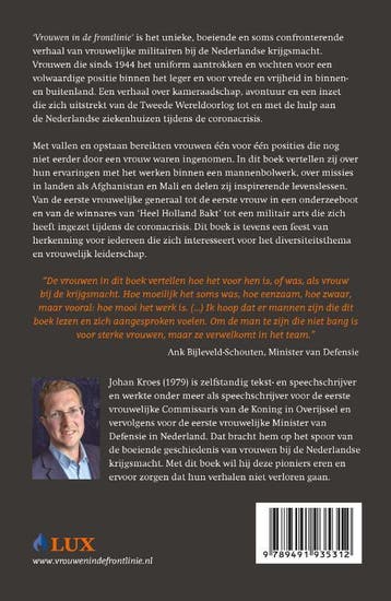 Vrouwen in de frontlinie - Johan Kroes 9789491935312, Verzenden, Gelezen, Johan Kroes