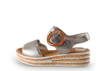 Gabor Sandalen in maat 38 Goud, Overige kleuren, Verzenden, Gabor, Sandalen of Muiltjes