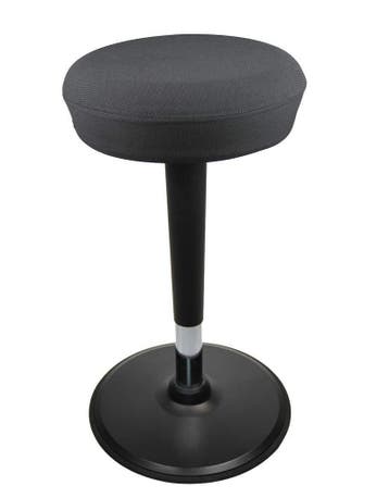 Wiebelkruk - Ergonomische kruk - Bureaukruk - Zwart - YULUKI, Verzenden, Zo goed als nieuw