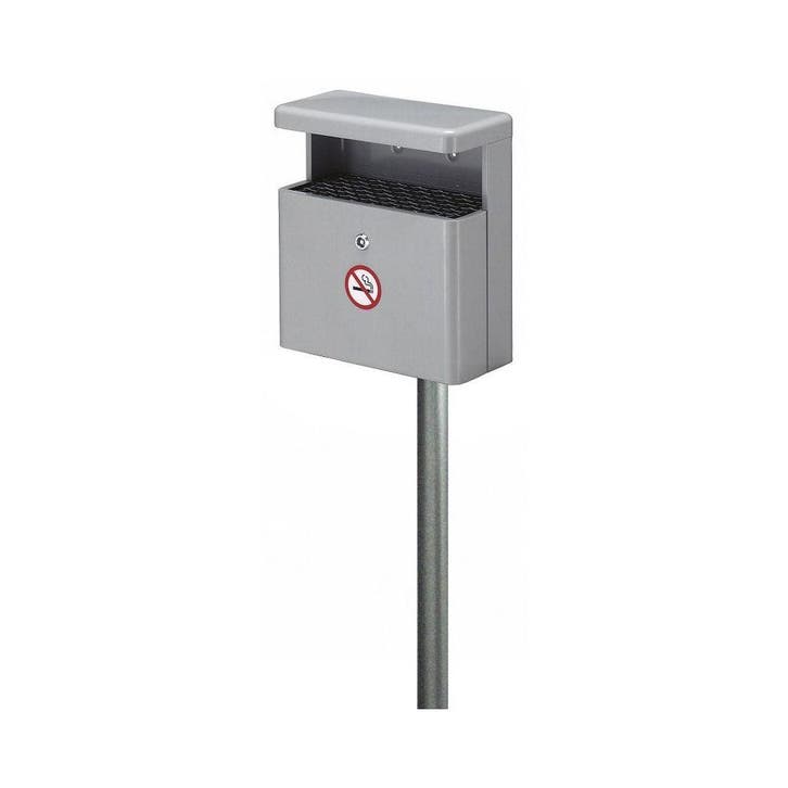 Asbak met afdak - grijs, Huis en Inrichting, Woonaccessoires | Prullenbakken, Nieuw, Verzenden