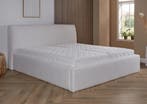 ACTIE! Bedframe Palma 160 200 wit, Verzenden, Wit, 200 cm, Modern