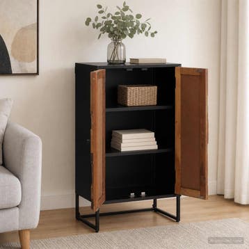 vidaXL buffetkast 53 x 30 x 95 cm, Minder dan 50 cm, Verzenden, Nieuw, Minder dan 100 cm