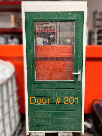 Bergingsdeur zonder onderdorpel, 75 tot 150 cm, Gebruikt, Deurkozijn, 150 tot 225 cm