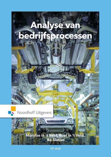 9789001898892 Analyse van bedrijfsprocessen | Tweedehands, Boeken, Verzenden, Zo goed als nieuw, Jan In 'T Veld