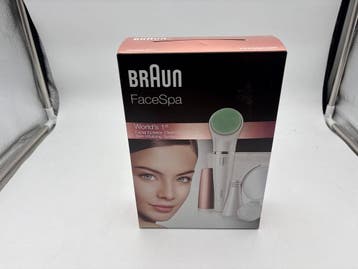 Braun FaceSpa 851V - 3-in-1 Gezichtsepilator -, Verzenden, Nieuw