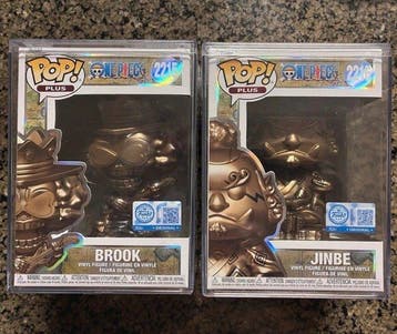 Funko - Funko Pop Funko Pop! One Piece - Brook & Jinbe, Antiek en Kunst