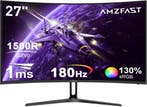 Gaming Monitor - Beeldscherm computer - 27 inch - Curved - 1, Verzenden, Zo goed als nieuw