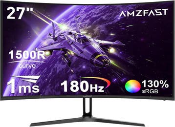 Gaming Monitor - Beeldscherm computer - 27 inch - Curved - 1, Verzenden, Zo goed als nieuw