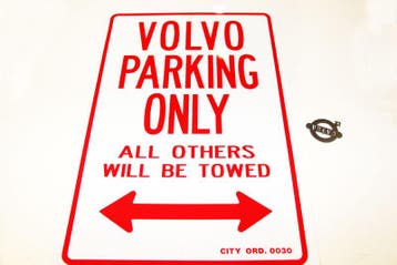 Volvo Parking Only, Auto diversen, Auto-accessoires, Ophalen of Verzenden, Nieuw