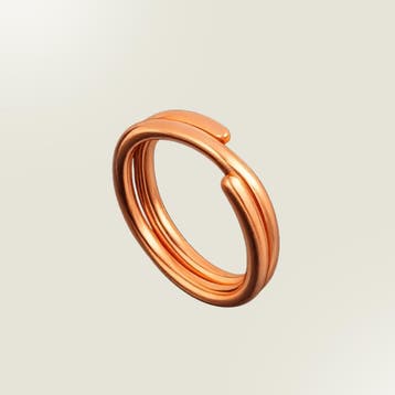 Puur koperen ring, Ophalen of Verzenden, Nieuw
