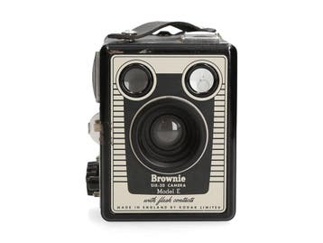 Kodak Brownie Six-20 Camera Model E - 1 jaar garantie, Ophalen of Verzenden, Zo goed als nieuw