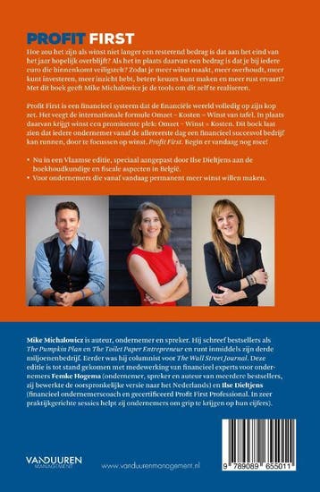 Profit first 9789089655011 Femke Hogema, Boeken, Verzenden, Gelezen, Femke Hogema